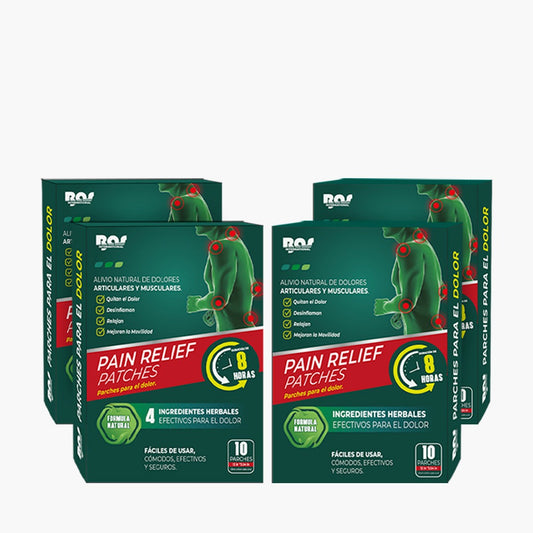 Parches Herbales para el Dolor