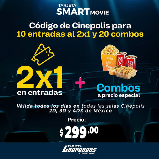 Tarjeta Leopardos by Smart Movie