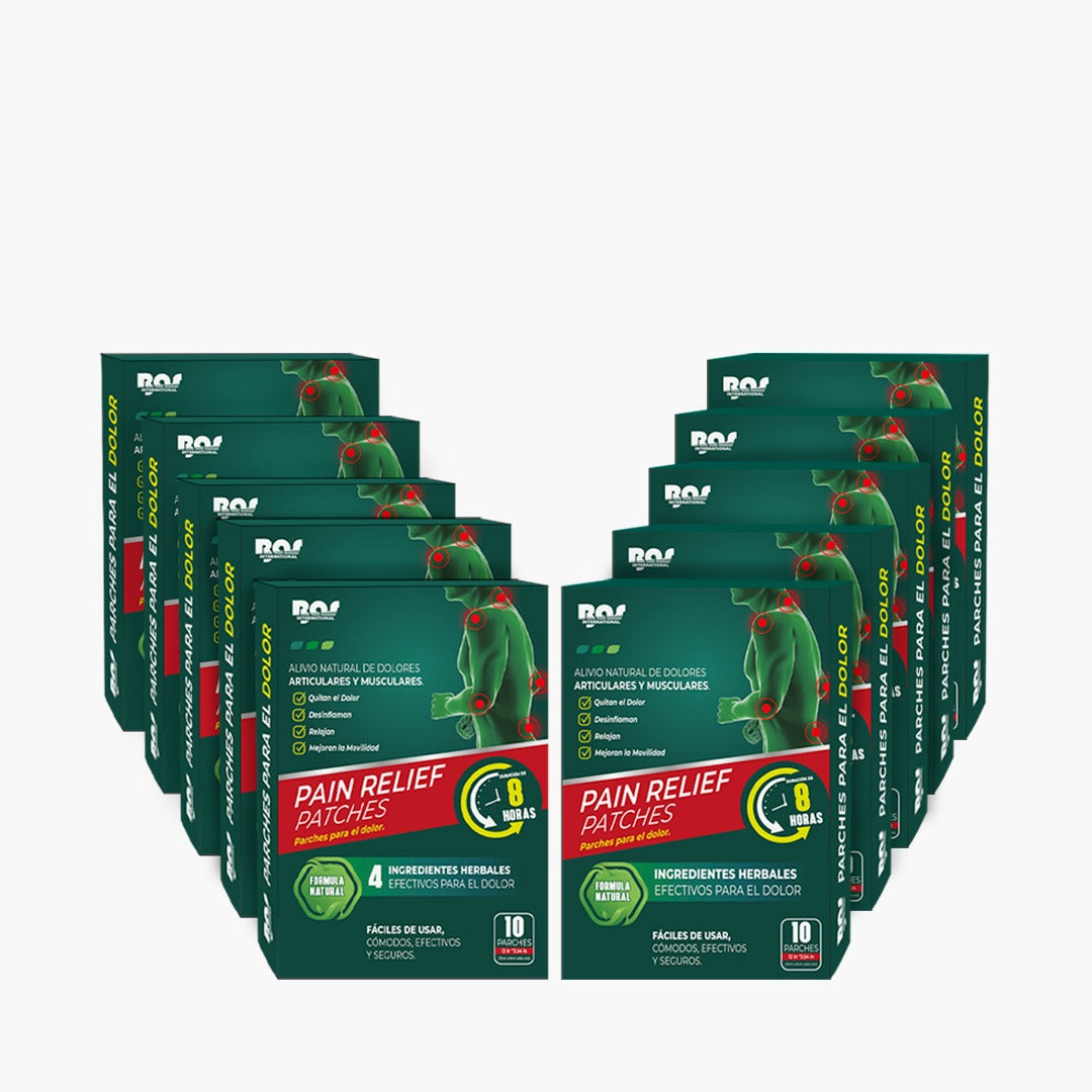 Parches Herbales para el Dolor