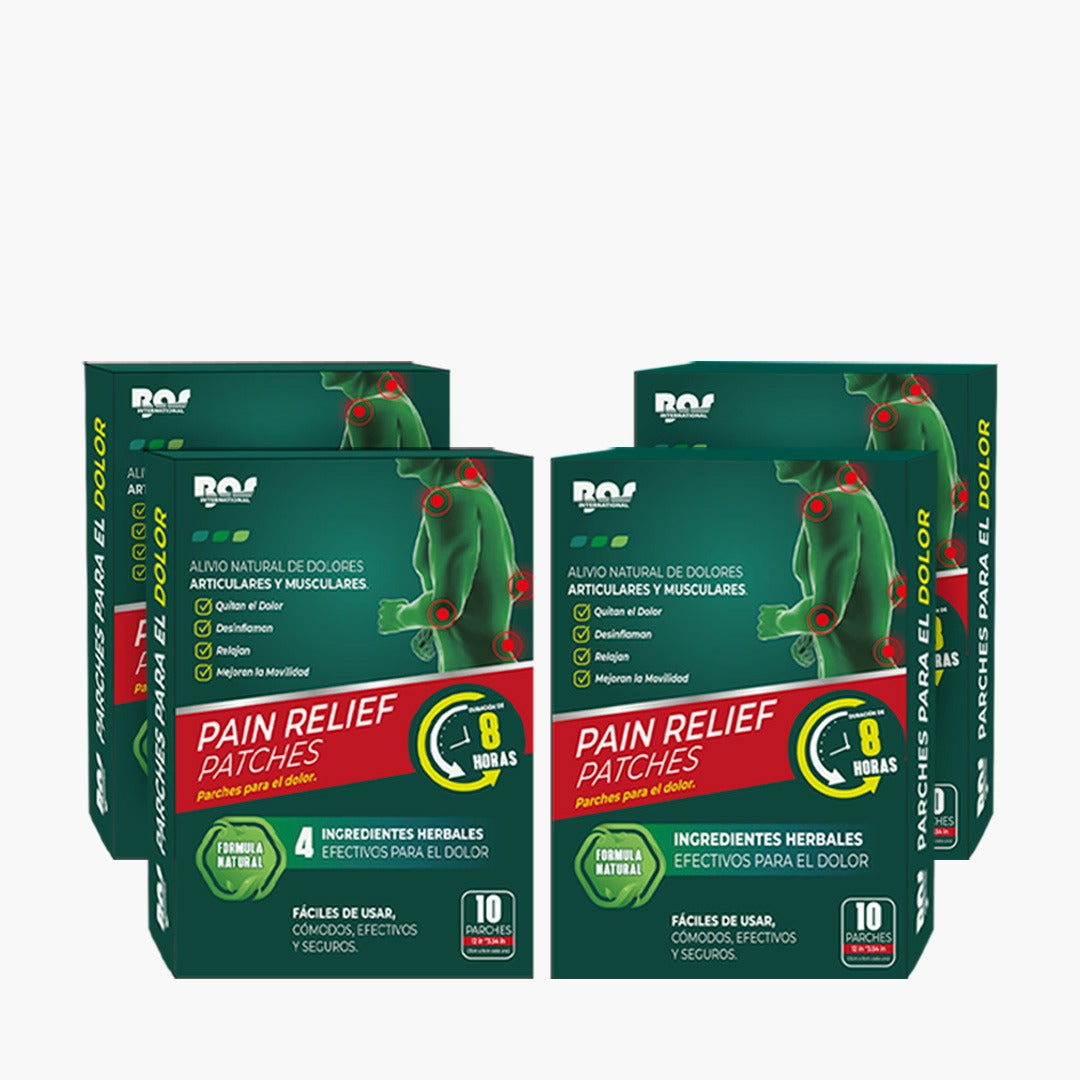 Parches Herbales para el Dolor